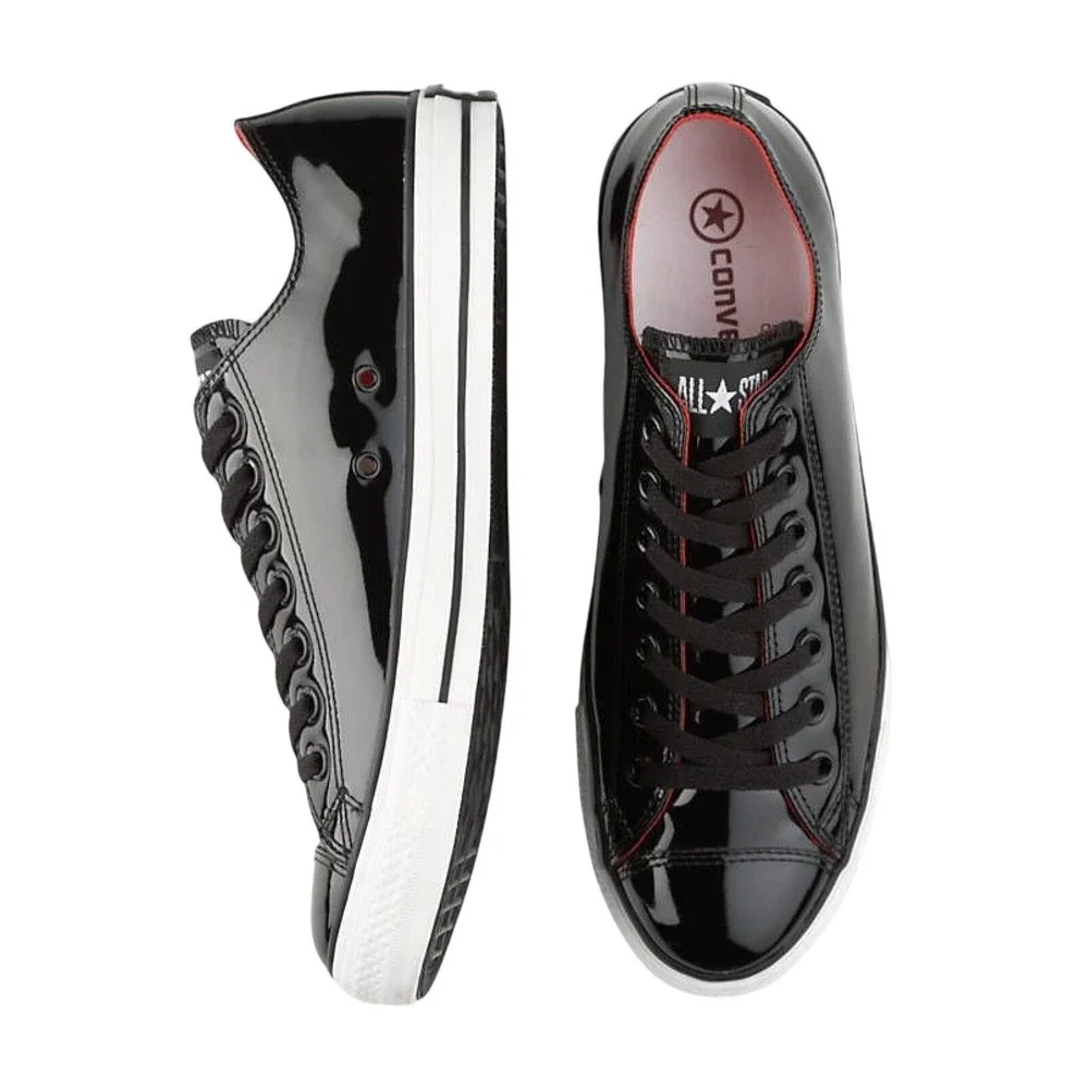 Converse Chuck Taylor All Star  Patent Leather Low Top Sneakers SIZE‎ 7